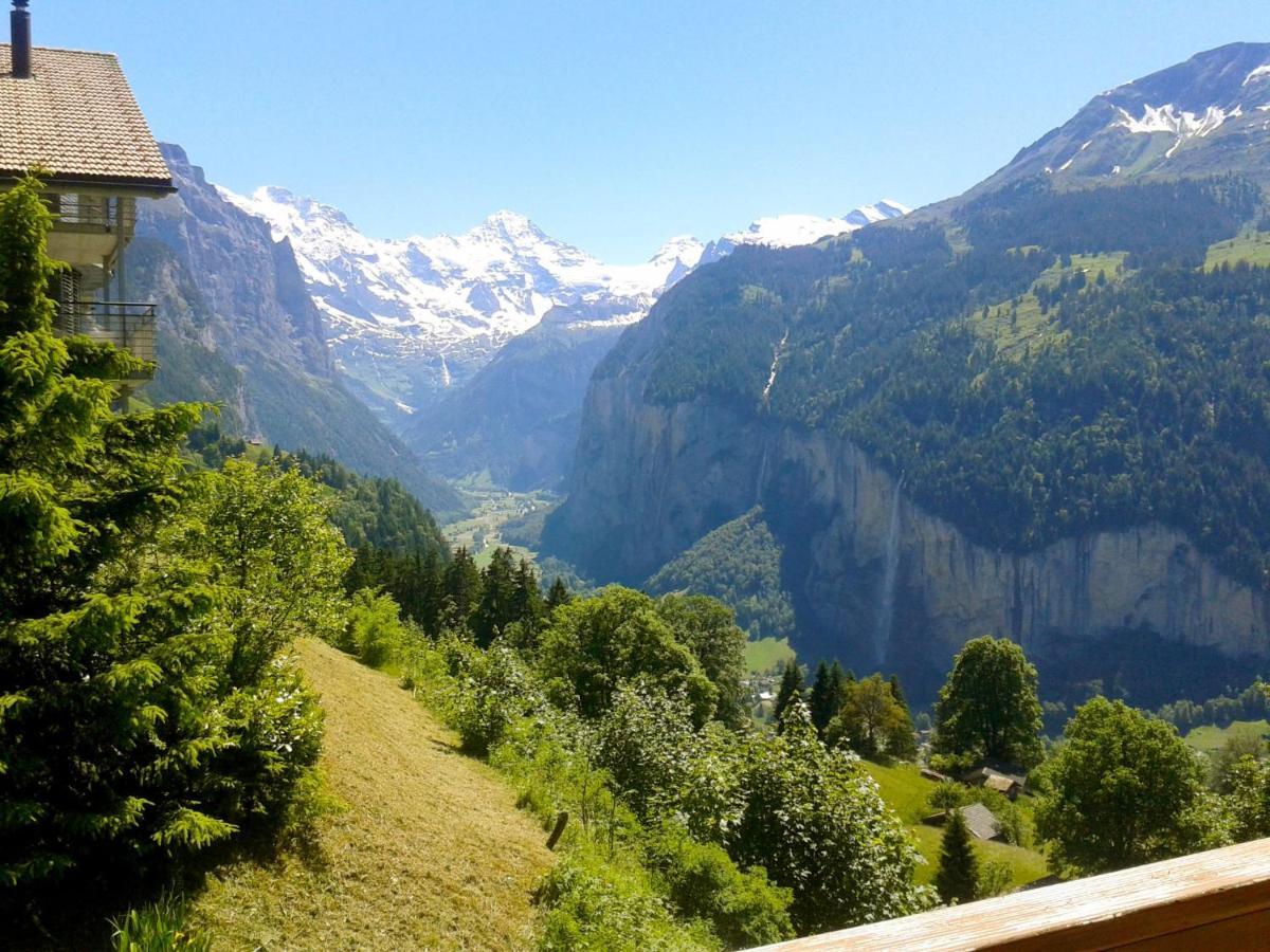 Apartment Sulegg Wengen Bagian luar foto