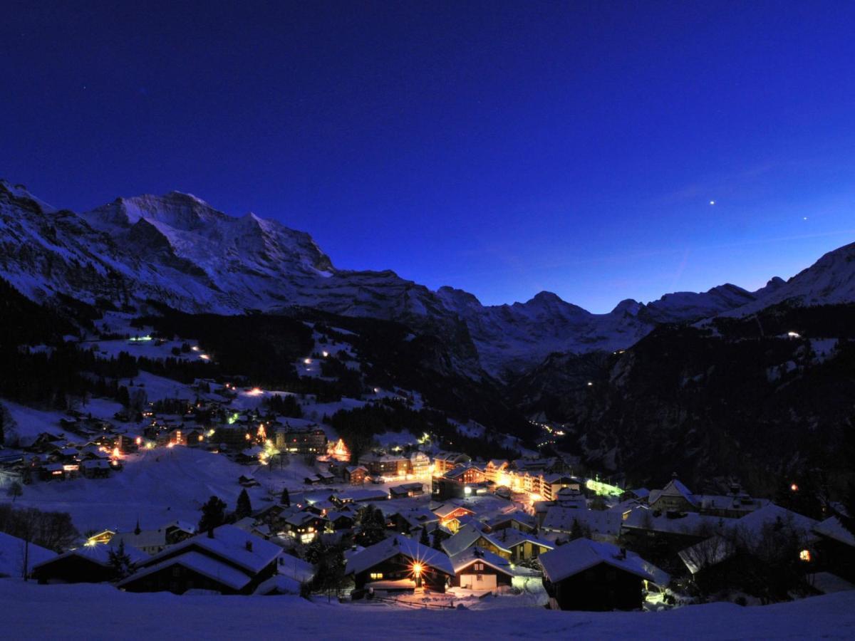 Apartment Sulegg Wengen Bagian luar foto