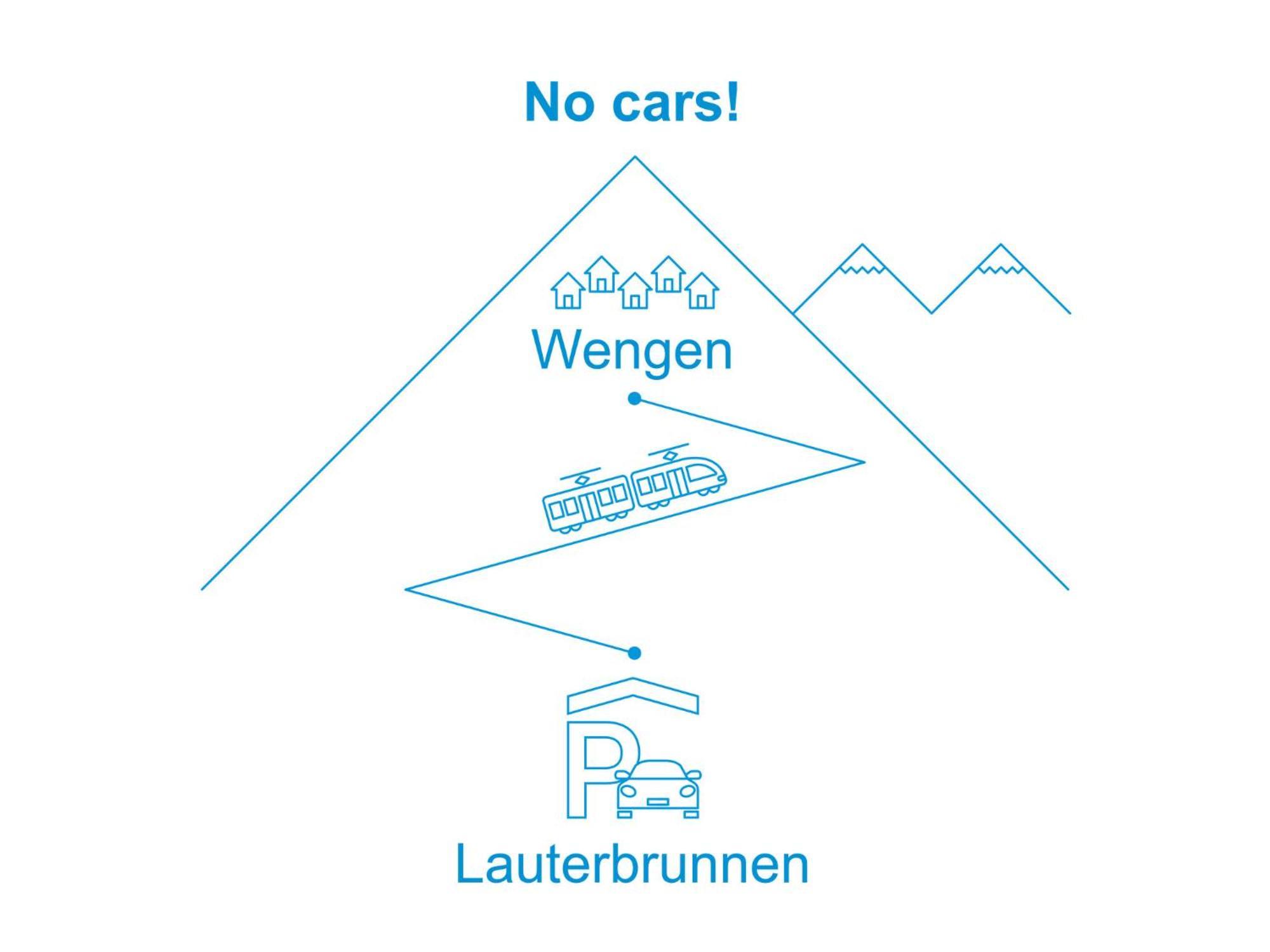 Apartment Sulegg Wengen Bagian luar foto